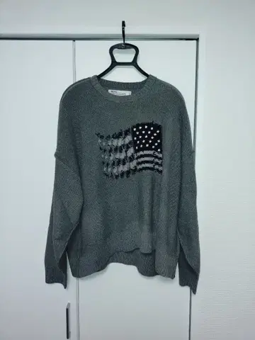 다이리쿠 DAIRIKU 2022A 성조기 인사이드 아웃 니트