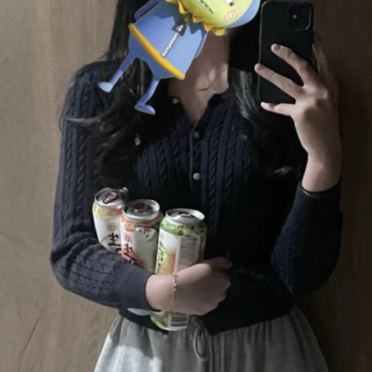 Polo Ralph Lauren navy cardigan