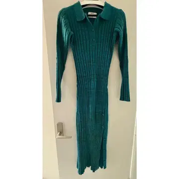 jouetie 썸홀 슬릿 원피스 니트 원피스 긴팔 M 사이즈