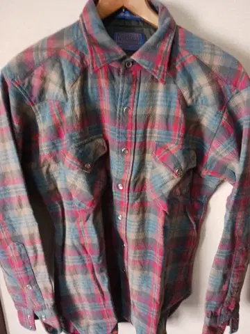 Pendleton 웨스턴 셔츠 긴팔 체크