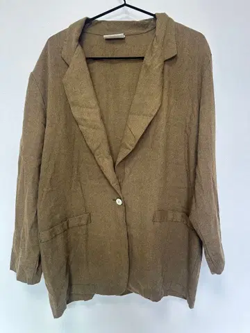 레티 리 브라운 테일러드 자켓