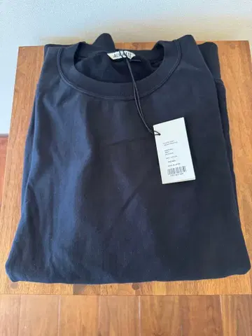 [ 새상품 ] AURALEE ELASTIC HIGH GAUGE SWEAT