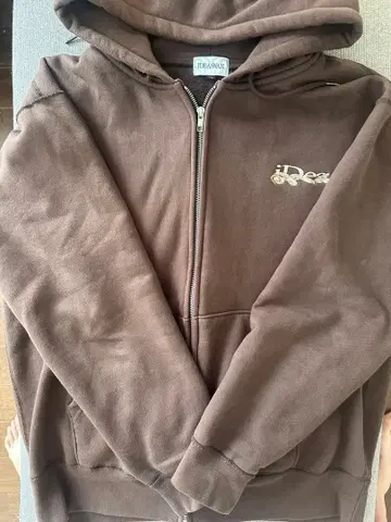 ideaswam 브라운 후드티 XL