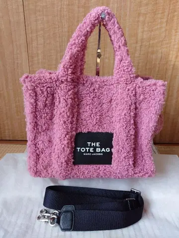 MARC JACOBS [중고] 토트 스몰 테디 핑크