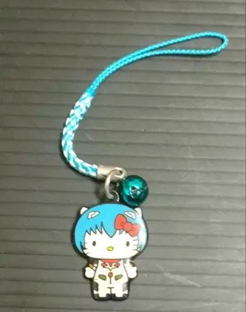 헬로키티 에반게리온 콜라보 아야나미 레이 스트랩