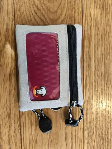 그레이 코인 케이스 펭귄 로고 포함