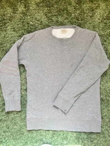 LOOPWHEELER 그레이 스웨트 셔츠 L 사이즈