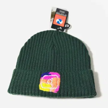 [굿 워킹 우에다상] 자수 니트 모자 미사용 새상품