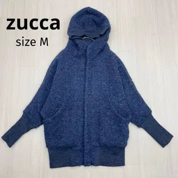 zucca 주카 돌먼 슬리브 보아 자켓 블루종 M