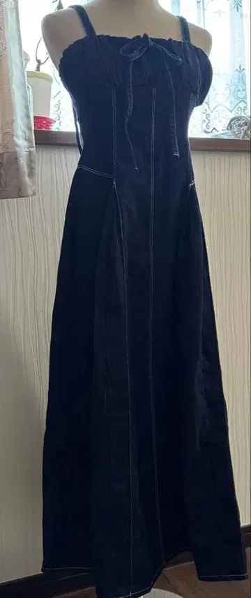 dazzlin 스위칭 스티치 점프슈트