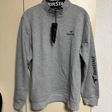 골프 TourStage 하프 지퍼 그레이 LL