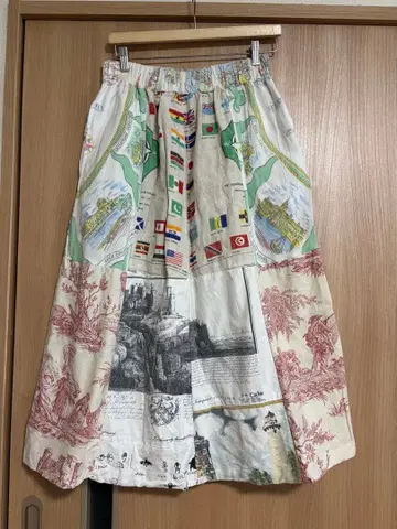 RERE 태피스트리 스커트