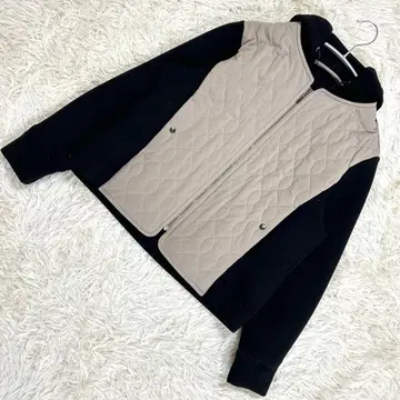 조르주레슈 베이지 도킹 퀼팅 자켓 맨투맨 L