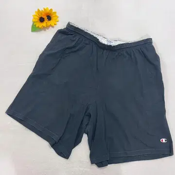 챔피온 [ 2XL ] 코튼 100% 숏팬츠 포켓 하프 팬츠 홈웨어