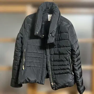 MANGO 블랙 다운 자켓 M