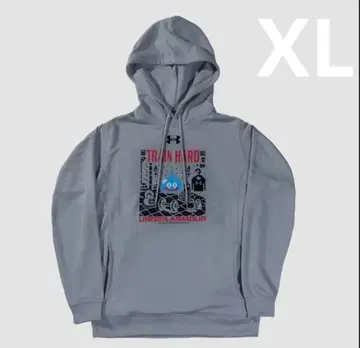 언더아머 드래곤 퀘스트 후드티 UA 테크 테리 후디 XL