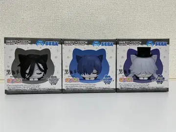 흑집사 기숙학교 편 낮잠 미니 피규어 3종 세트