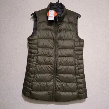 벨루나 따뜻한 축열 롱 기장 다운 베스트