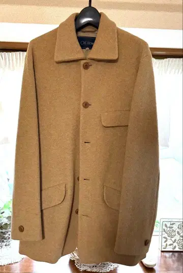 O.H. Hewett 베이지 울 피코트