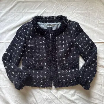 TOMORROWLAND 노카라 자켓 블랙 38 사이즈