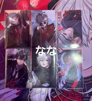 니지산지 Kuzuha 2 랜덤 사진풍 카드 6장 세트