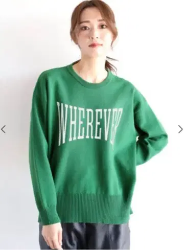 YORT WHEREVER 프린트 니트