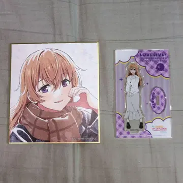 영화 특전 오미 카나타 방문자 혜택 색지 아크릴 스탠드 세트