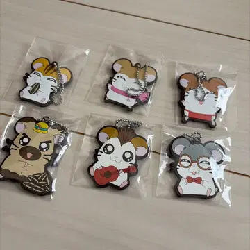 방가방가 햄토리 제일복권 러버 참 6세트