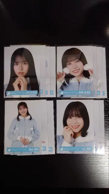 히나타자카46 브로마이드 묶음 판매 3기생