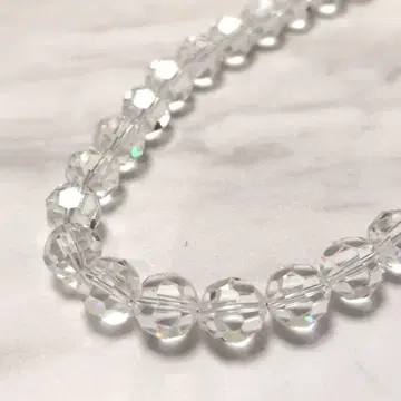 도서 수정 목걸이 SILVER 액세서리 주얼리 파워스톤