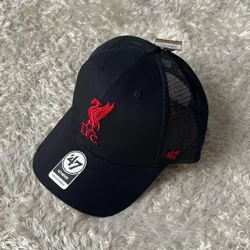 공식 리버풀 LFC 47 캡 모자 새상품 블랙