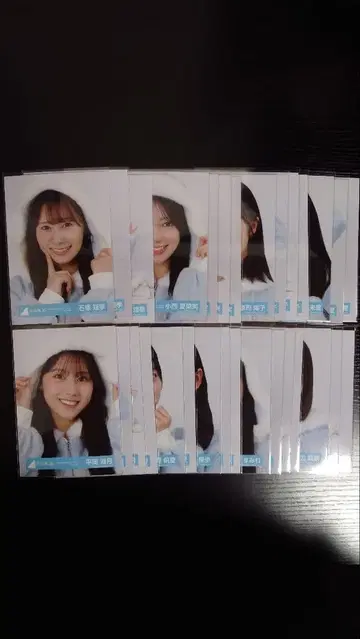 히나타자카46 브로마이드 묶음 판매 4기생