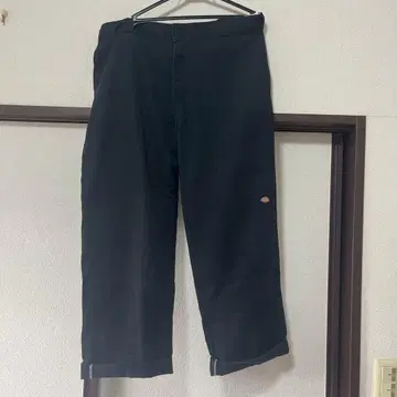 Dickies 워크 팬츠 블랙