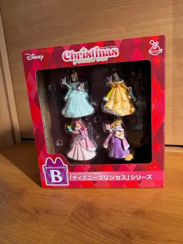디즈니 프린세스 크리스마스 피규어 세트
