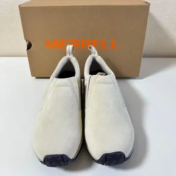 미사용 새상품 머렐 정글 모크 슬립온/크림/6.5(23.5cm)