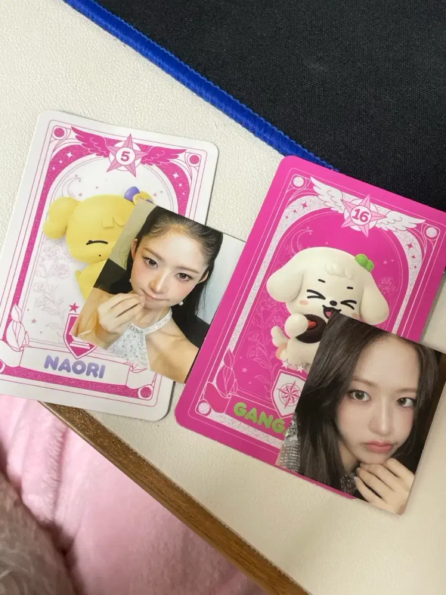 Ive Krispy Kreme photocard ID photo Lay, An Yujin