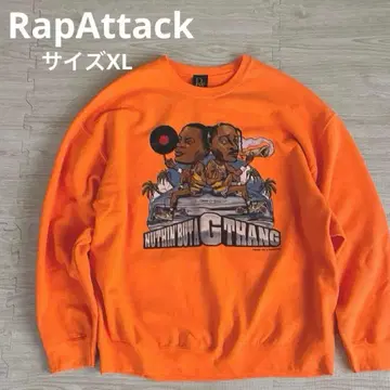 [레어] Rap Attack 랩 어택 맨투맨 트레이닝복