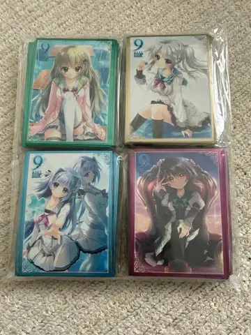 팔레트 카페 9-nine- 슬리브 세트 팔레트 이즈미 챙 총 4점