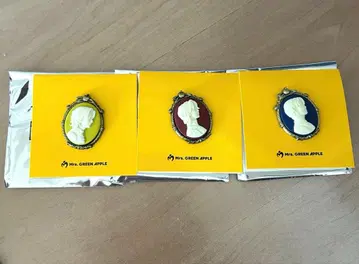 Mrs. GREEN APPLE 미세스 바벨 가챠 카메오 핀즈 세트