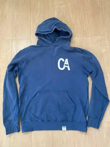 오션 퍼시픽 후드 부착 후드티 파랑 후드티