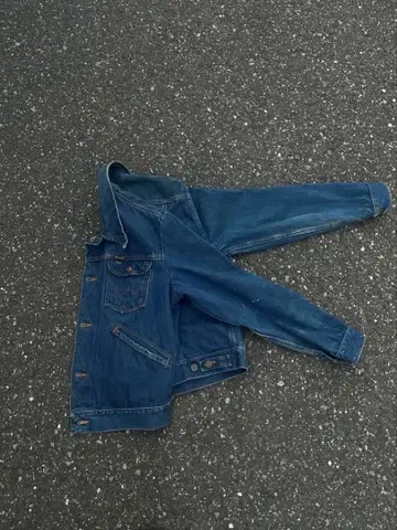 Wranglar 80s 데님 자켓