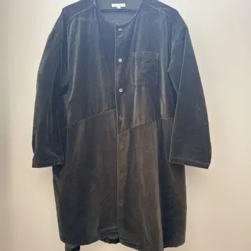 Engineered Garments 벨루어 노카라 자켓 셔츠 1