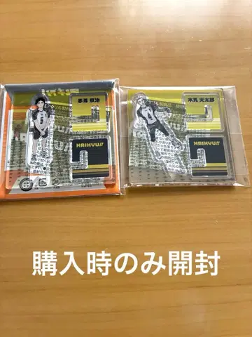 하이큐!! 아크릴X피규어 컬렉션 보쿠토 코타로 아카아시 케이지