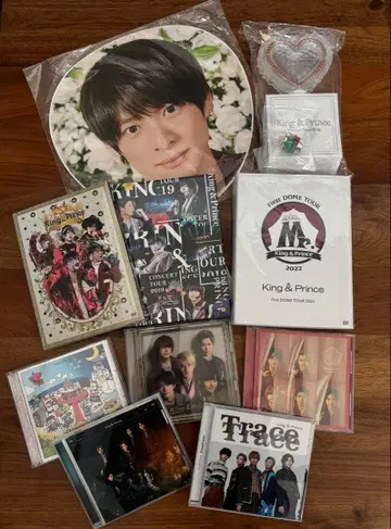 King & Prince DVD CD 응원봉, 부채 세트
