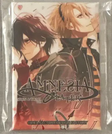 서표 캔뱃지 2020 소설 암네시아 레이터 Shin & Toma 편