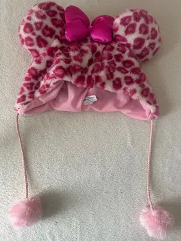 레오파드 무늬 팬 캡