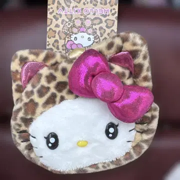 헬로키티 페이스형 파우치 갸루 고양이