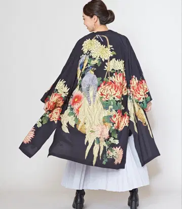 [카야] 화조 UV 긴 겉옷