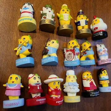 Funassyi 후낫시 피규어 마스코트 세트 페스티벌 하라주쿠 한정판