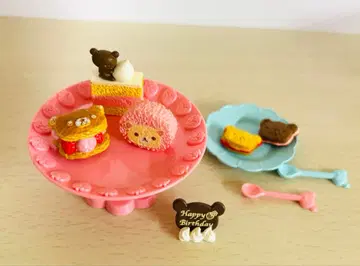 리락쿠마 딸기 디저트 파티 세트